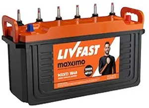 S R Livfast MXTT 160 AH Tubular Battery (Multicolour)