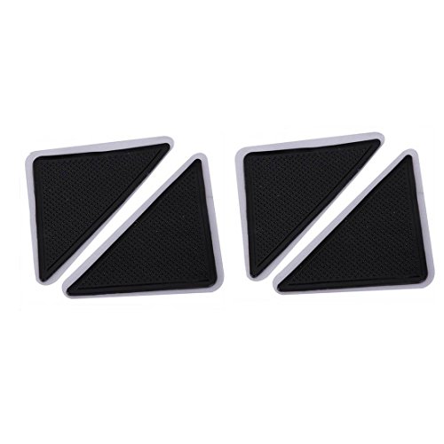 Durable Teppich Teppich Mat Greifer nicht Beleg Anti Skid Waschbar Silikon Grip 4Pcs