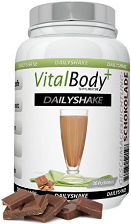 Pharmacy Product: VitalBody + DAILYSHAKE | certified Diet shake §14a dietary ordinance | 30 meals full | Weight Control Diet Meal Replacement Shake | highest quality (ISO 9001, HACCP, GMP) in Germany!