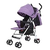 ● Der Kinderwagen ist aus Aluminiumlegierung / Edelstahl / Leinen gefertigt, um eine lange Lebensdauer zu gewährleisten. Produktgröße: 42 * 58 * 97cm, faltende Größe: 102 * 23 * 20cm
