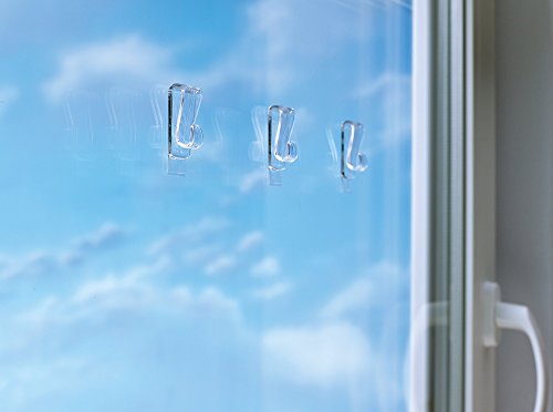 tesa Klebestreifen zum Befestigen auf transparentem Untergrund z.B. Glas, 1 kg Halteleistung - 5