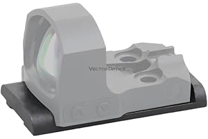 Vector Optics SCFRM-16 Glock Montage mit MAG Footprint (Kompatibel zu Leupold DeltaPoint/DeltaPoint Pro, Shield RMS/RMSc/RMSw/SMS, SIG Romeo Zero) passend für das Glock MOS System