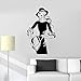 Produktbild Einkaufstaschen Hüte Shop Lady Fashion vinyl wandaufkleber aufkleber wohnkultur wohnzimmer diy kunst wandbild 57 * 92 cm