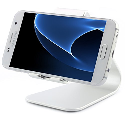 Universal Aluminium Smartphone Handy Tablet Ständer Alu Handy Halter Samsung, Nokia , Apple, HTC und viel mehr … ScorpioCover Variante 2 silber - 2