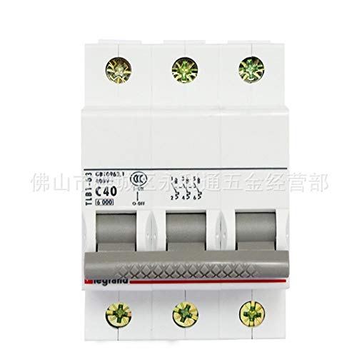 Preisvergleich Produktbild breakerzhu Luftschalter Leistungsschalter Leistungsschalter Kleine magnetische Wärmeschalter automatische Leitungsschutz Leistungsschalter automatische Schalter Sicherheit, 40A