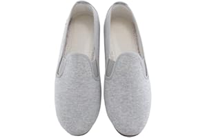 escoolers Zapatilla Kung-Fu de Lona y Cierre con Elásticos - Ligera y Cómoda con Suela de Caucho Flexible - Made in Spain.