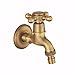 Produktbild Waschmaschine Wasserhahn Alle Bronze Retro Cross Rad Mop Pool Wasser Düse Wasserhahn, D