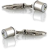 COM-FOUR blinkender LED Anhänger für Ihr Haustier Sicherheits Licht Lampe Halsband Katze Hund Gassi (2 Stück)
