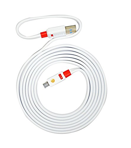 DIGITAL EARTH Griffin Premium Quality Micro USB Charging Cable High Speed 3.0 USB Lightning Data Cable Compatible With Samsung | HTC | LG | Micromax | Karbon | Xiaomi | OnePlus - 2 Meter White RS.299 (40.00% Off) - Amazon