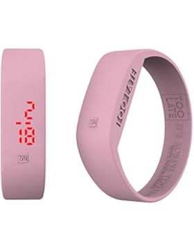 Armbanduhr Digital Unisex Too Late LED Aurora Casual Cod. 8052145225109