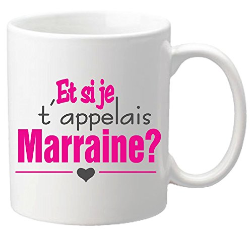Book's Cover ofMug  Et si je tappelais Marraine  Baptme  Communion