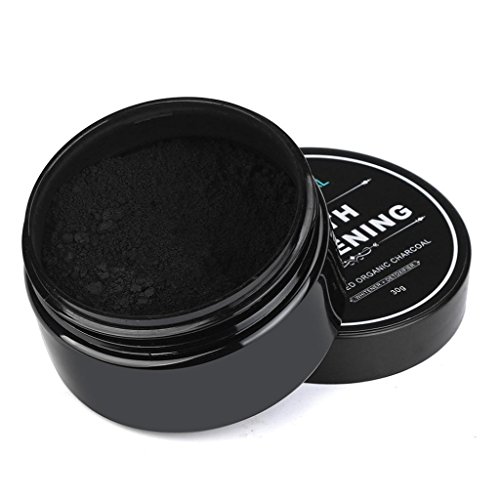Premium 30g Aktivkohle – Holeider 100% organisches Pulver – Keine chemischen Zusätze – Erfrischt den Atem – Veganes Aktivkohlepulver – Für Bleaching und Zahnaufhellung – Active Carbon Activated Charcoal+Toothbrush - 6