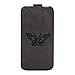 Produktbild Zadig & Voltaire FLAPCASE IPHONE 5 black schwarzes Leder-Klapp-Etui für das iPhone 5, Motiv: ZV243595in Strass