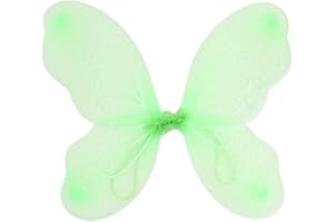 Topkids Accessories Grandes ailes de fée pour adultes et grands enfants, costume de fée clochette, ailes de fée des dents pour enfants