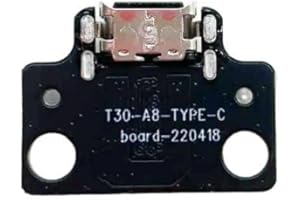 RAZANMO Pieza de reparación original compatible con Blackview Tab 15 puerto de carga USB tipo C, T30-A8-TYPE-C
