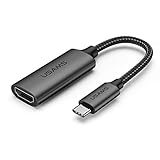 【USB C HDMI Cable 4K 】 - Transmitir eventos deportivos, mirar películas, juegos y mostrar fotos / álbumes directamente desde su teléfono y nunca perderse el touchdown ganador del juego o sus episodios de TV favoritos. No se preocupe más por problemas de transmisión de wifi. Viene con una pequeña bolsa complementaria, perfecta para viajar y presentaciones(* Nota: Diseñado para computadoras principalmente, no para tabletas y teléfonos inteligentes, EXCEPTO Samsung Galaxy S8, S8 plus, Nota 8)