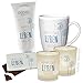 Produktbild Preis am Stiel Geschenkset Nimm das Leben leicht Duschgel Tasse Schokolade Windlicht | Kaffebecher | Tafelschokolade | Teelichthalter | Becher | Geschenk für Mann & Frau