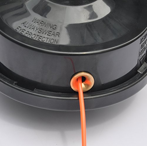 Yahee 3 Stück Fadenspule mit Tippautomatik Doppelfadenkopf Fadenkopf Mähkopf Mähfaden für Motorsensen - 2