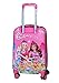 Tramp & Badger 100% polycarbonate, 360° Rotating Wheels, Princess Barbie Printed Pattern Non-Breakable & Extra Light Weight Girls/Kids Trolley Bag- Multi-Colour (Size-20" Cabin Size)-( with 1 year warranty ) RS.3754.00