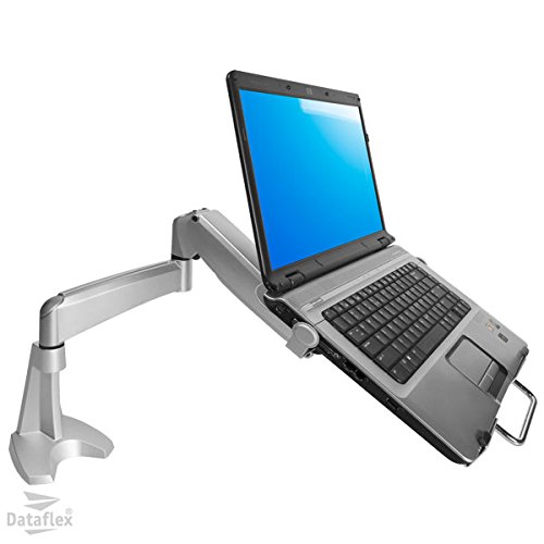 Dataflex 632 ViewMaster M6 Notebook-Arm (Tragkraft max. 10kg, bis 39,1 cm (15,4 Zoll) Bildschirmdiagonale, max. Klemmkapazität: 55mm) silber - 4