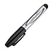 Produktbild Inovey 1 Pcs Schule Büro Schreibwaren Glas Schreiben CD DVD Rohling Medien Schreiber Tattoo Pierce Permanent Marker Pen-Schwarz