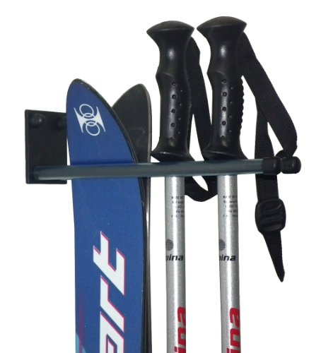 Preisvergleich Produktbild Skihalter Skiträger Skistöcke Nordic Walking Stöcke Gerätehalter Ski Aufbewahrung