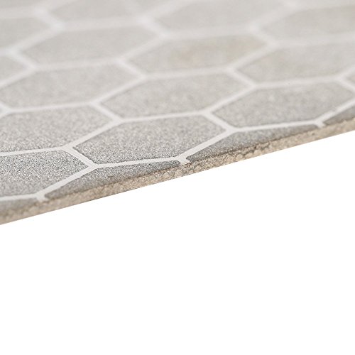 Anself Einseitiger Schleifstein Wetzstein aus Diamant 150*63*1mm (1000 / 400 Körnung Optinal) - 5