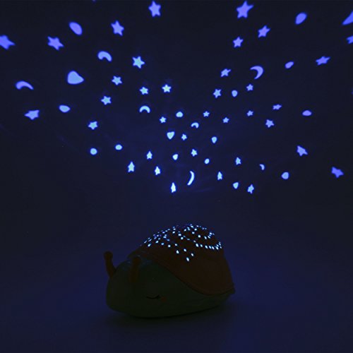 ANSMANN Sternenlicht Schnecke Einschlafhilfe Himmel Projektor LED-Nachtlicht Sternenhimmel Orientierung und Geborgenheit im Dunkeln- geprüfte Materialien, von jungen Eltern empfohlen - 7