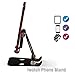 Produktbild Handyhalter Einstellbare Aluminium Portable Desktop Stand für Smartphone iPhone iPad Laptops iWacth