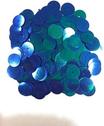 Sequin Dark Blue 12 mm LARGE 100 g