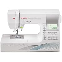 Singer Quantum Stylist 9960 - Máquina de coser computarizada, 600 programas, color blanco