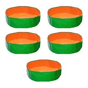 MARKIV - HDPE Home and Terrace Gardening Spinach & Vegetable Grow Bags(12 inch 6 inch) Pack of 5