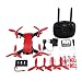 Produktbild Delicacydex MJX Bugs 8 Pro B8 PRO Brushless Motor RC Racing Drohne Quadcopter UAV mit 5,8G HD 720 P FPV Echtzeit Kamera High Speed - rot