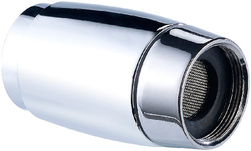 infactory Dynamo-LED- Wasserhahnaufsatz mit Strahlregler, leuchtet blau/grün/rot - 2