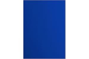 VAESSEN CREATIVE Florence Papier Cartonné Bleu Lisse - A4 - Sapphire - 10 feuilles - 216 g/m² - Papier pour Scrapbooking, Carterie, Perforation et Faire Part de Mariage