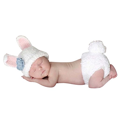 Unisex Newborn Knitted Costume Crochet Clothes Photo Prop Outfits 0-6 months