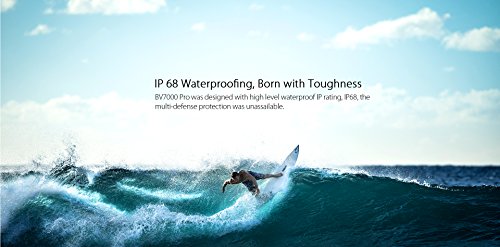 [[Nuovo Rilasciato]] Blackview BV7000 PRO - Ultra Slim da 5 pollici Gorilla Glass IP68 4GB di RAM + 64GB ROM Impermeabile / antiurto / antipolvere Outdoor Smartphone Octa Nucleo 8MP + 13 MP fotocamera impronta digitale GPS - nero-argento