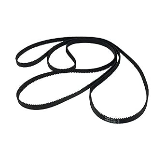 Pack Of 2Pcs 2Gt Driver Belt 696-2Gt-6 Timing Belt In Closed Loop Rubber L=696Mm W=6Mm 348 Teeth Belt For Conveyor (600984928880)
