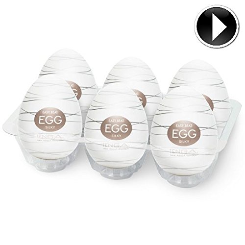 Preisvergleich Produktbild TENGA EGG SILKY PACK 6 EASY ONA-CAP