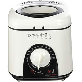 Morrisons Cook White Deep Fat Fryer, 2.5 Litre: Amazon.co.uk: Grocery