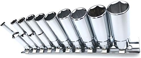 GOBEST1/4" deep Socket Set 10 pcs, 4-13 mm (GB-0040)
