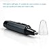 Nose Trimmer-O'vinna Personal Care Stainless Steel Nose Ear Hair Beard Eyebrow Trimmer with LED Light (Black)