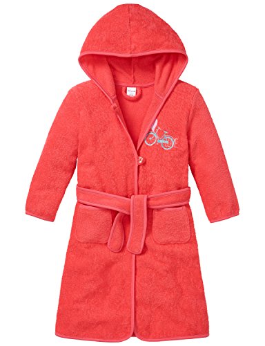 Preisvergleich Produktbild Schiesser Mädchen Bademantel, Rot (Koralle 517), Herstellergröße: 116