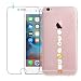Produktbild iPhone 6 Hülle, iPhone 6S Hülle, Kreative Ultradünne Lustig Katze Muster Durchsichtig Silikon Cover TPU Gel Bumper Schutzhülle Weich Schutz Handyhülle Tasche Etui für iPhone 6 / 6S