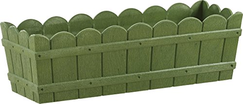 Preisvergleich Produktbild Blumenkasten „COUNTRY“ BL.KASTEN GREEN COUNTRY 75X17 515255