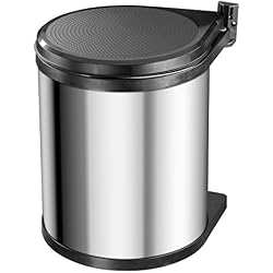 Hailo Poubelle encastrable 15 l - Gris