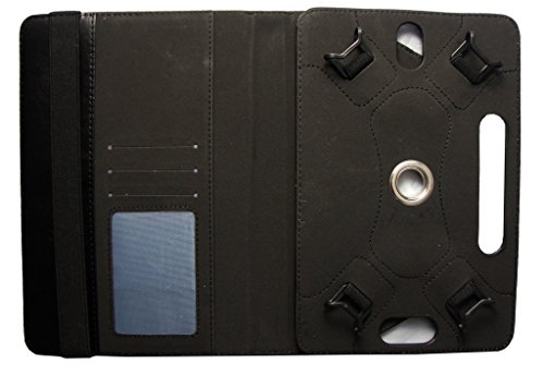 XGadget Pro TECA 706W 7 Inch Tablet Schwarz Universal 360 Grad Wallet Schutzh  lle Folio mit Kartensteckpl  tzen   7 - 8 zoll   von Sweet Tech