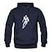Women Football Painting Navy Creative Deepheather X-small Sweatshirts