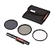 Produktbild Onleny 52/58/62/67/72 / 77mm UV CPL ND4 Filter Aufbewahrungstasche + Reinigungsstift 5er Set (Farbe: schwarz & orange/Größe: 67mm)