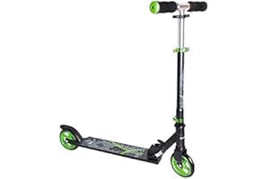 MUUWMI Patinete de Aluminio de 125 mm, ABEC 5, Certificado GS, Altura Regulable